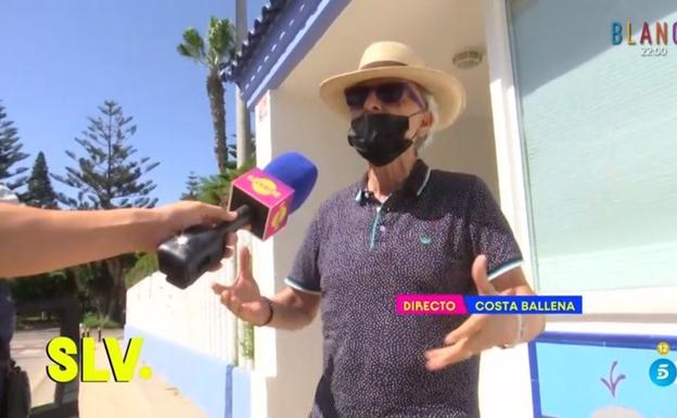 La irrupción de Ortega Cano en la urbanización de Cádiz donde veranea. 