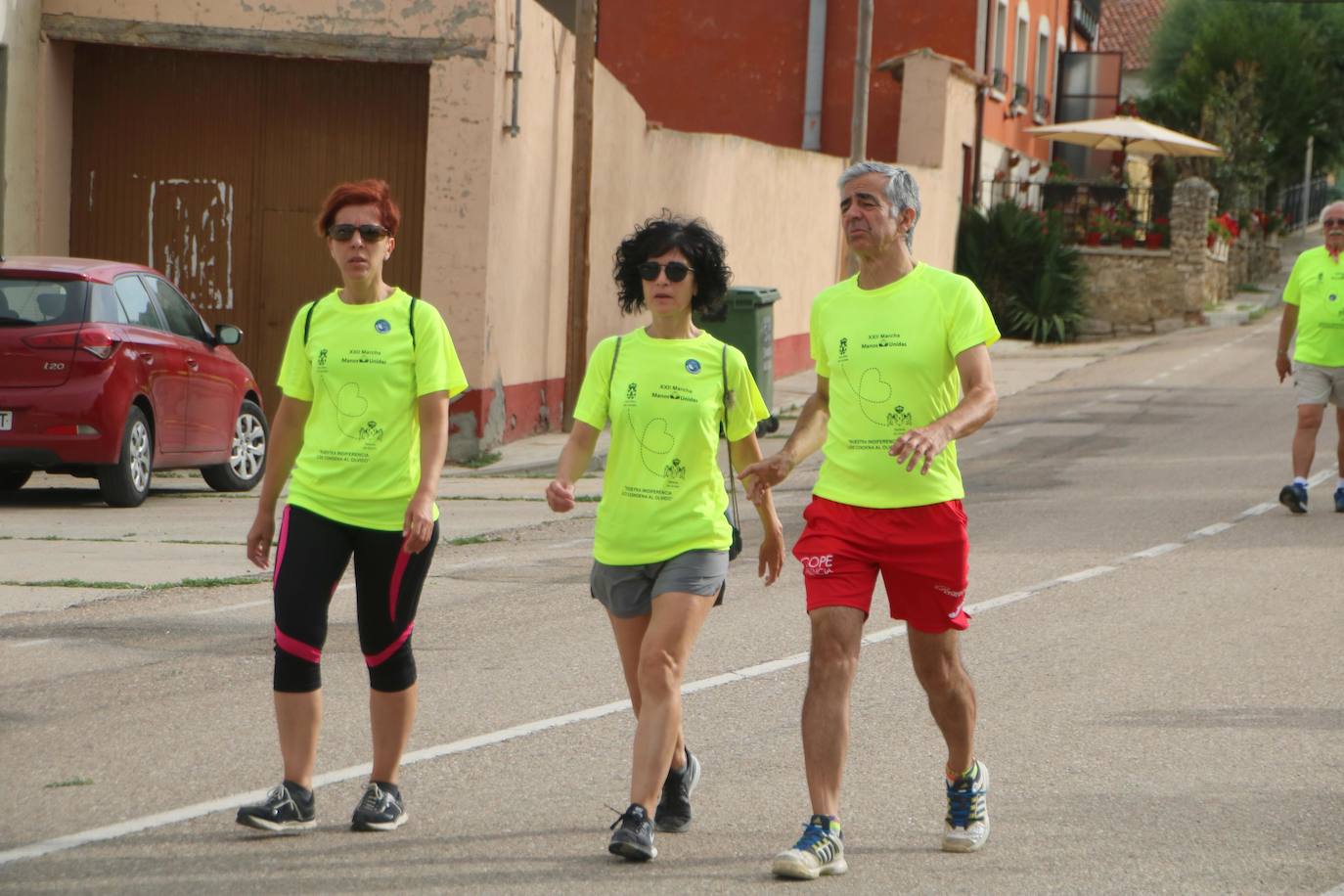 Fotos: Andarines del Cerrato en solidaridad con Uganda