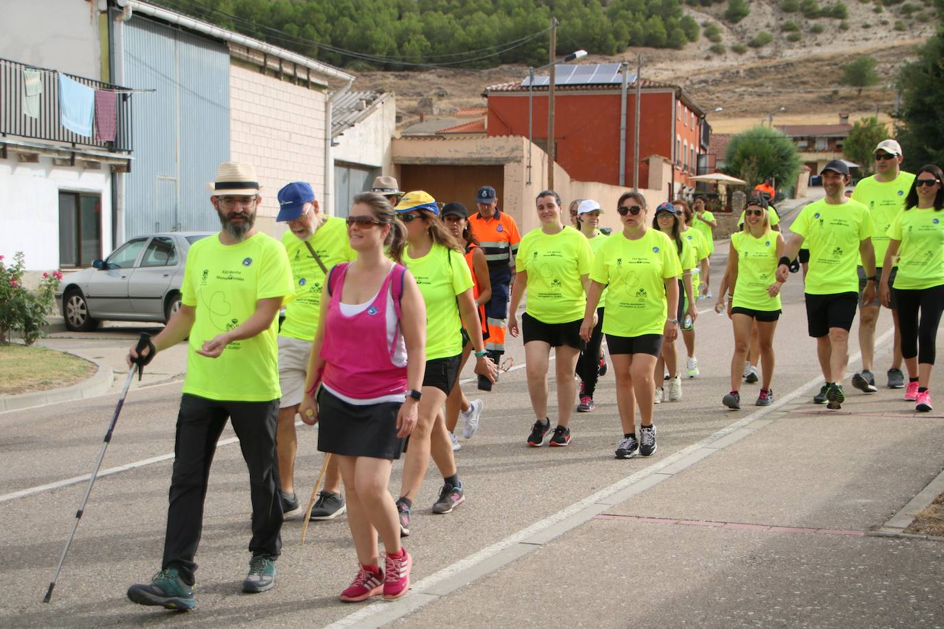 Fotos: Andarines del Cerrato en solidaridad con Uganda