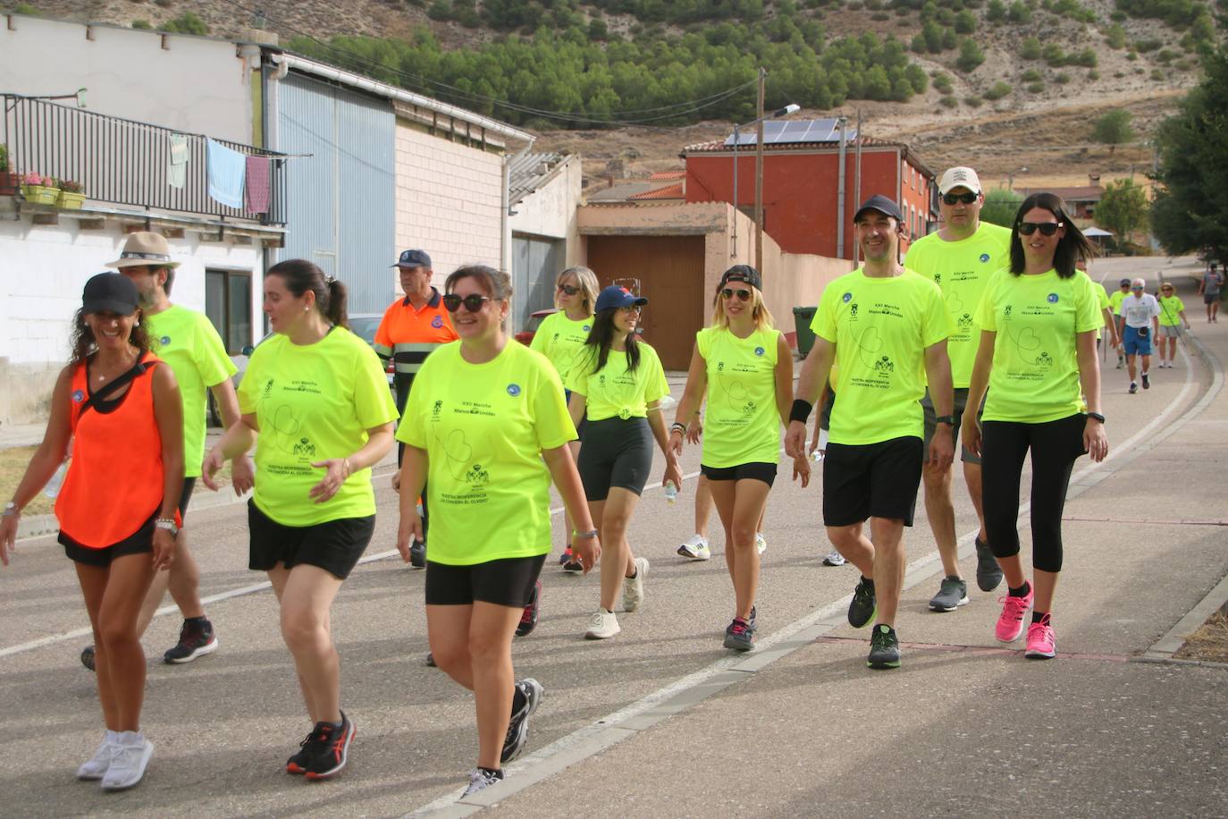 Fotos: Andarines del Cerrato en solidaridad con Uganda