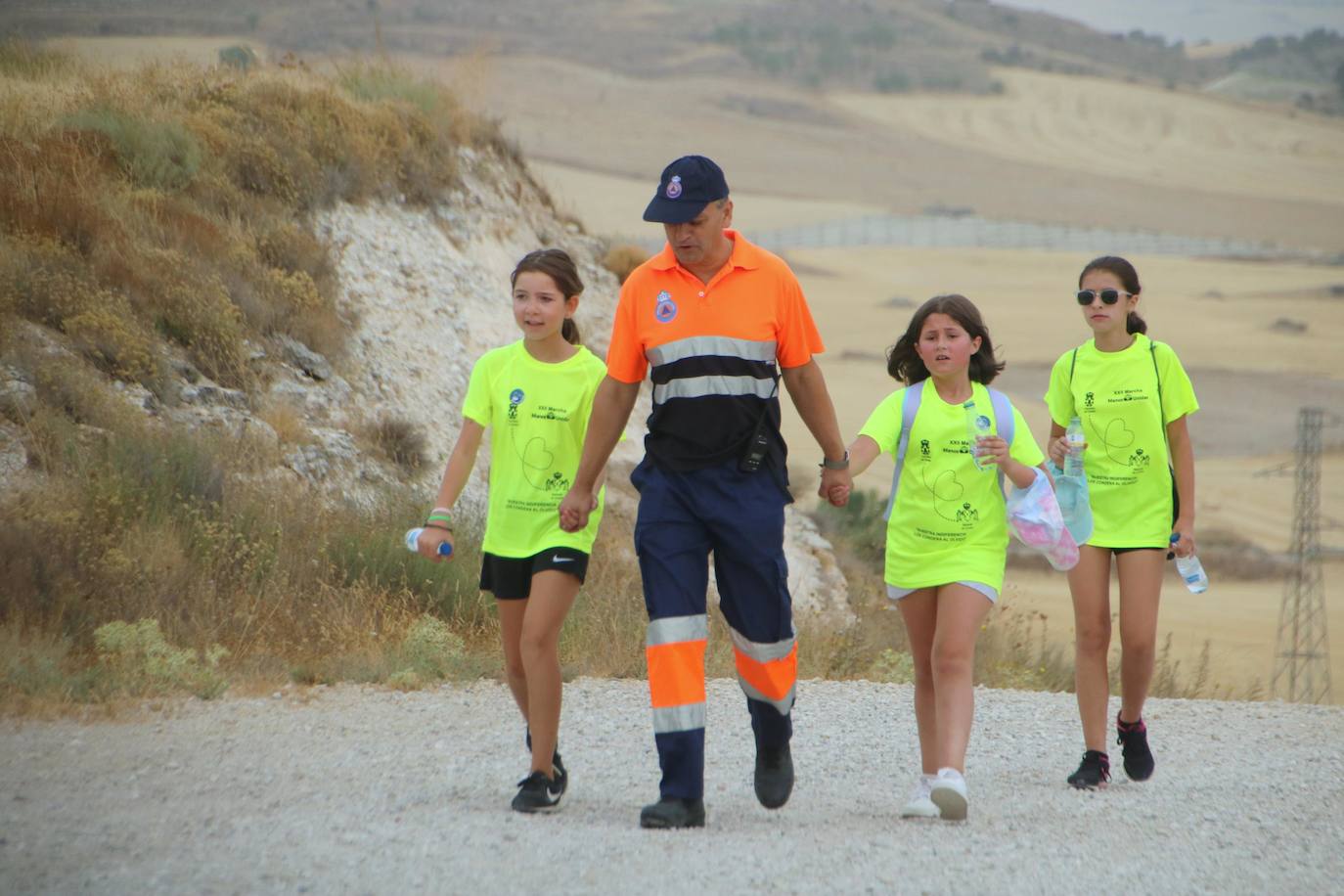 Fotos: Andarines del Cerrato en solidaridad con Uganda