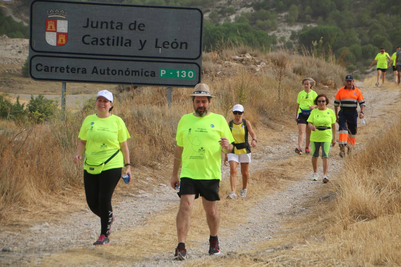 Fotos: Andarines del Cerrato en solidaridad con Uganda