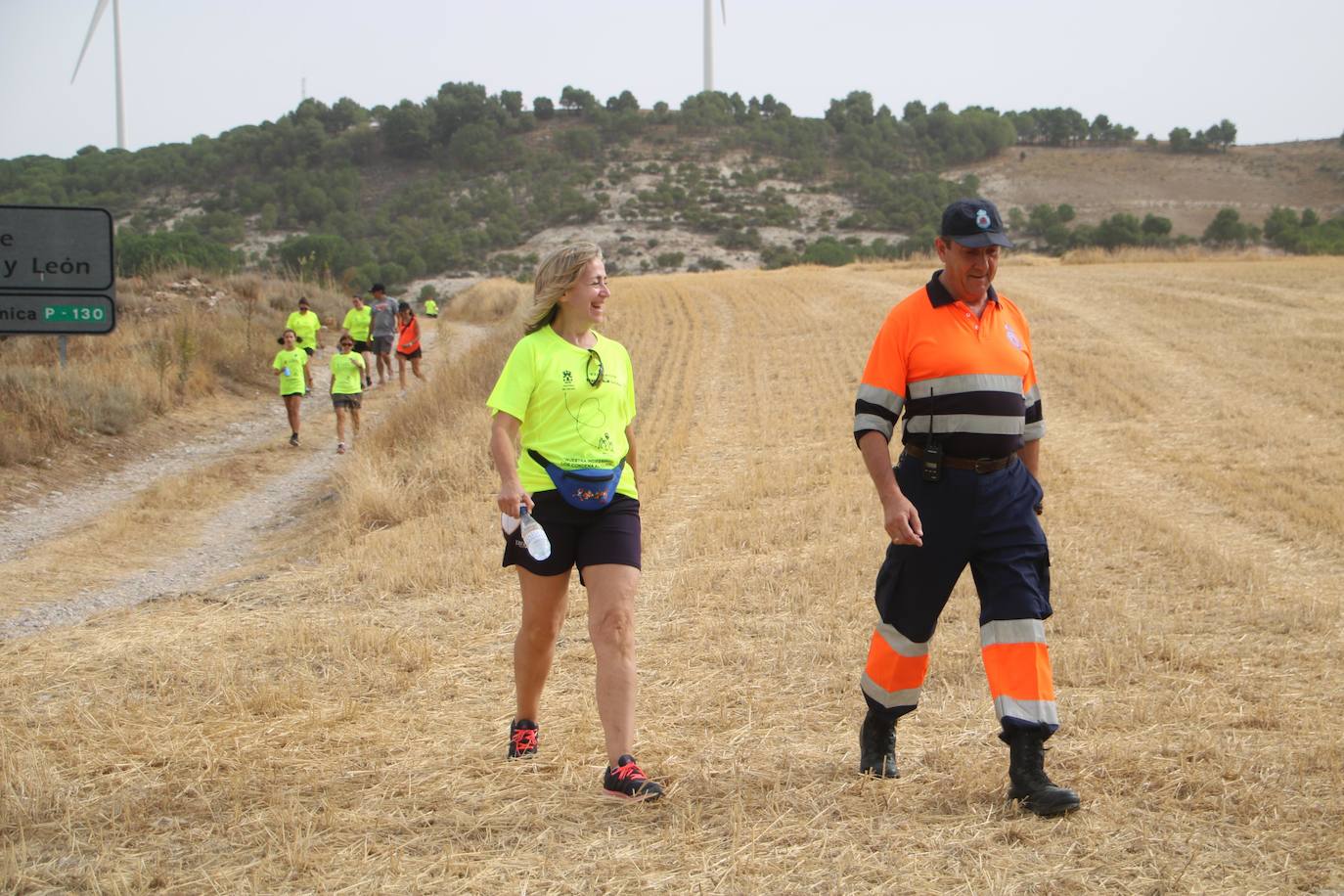 Fotos: Andarines del Cerrato en solidaridad con Uganda