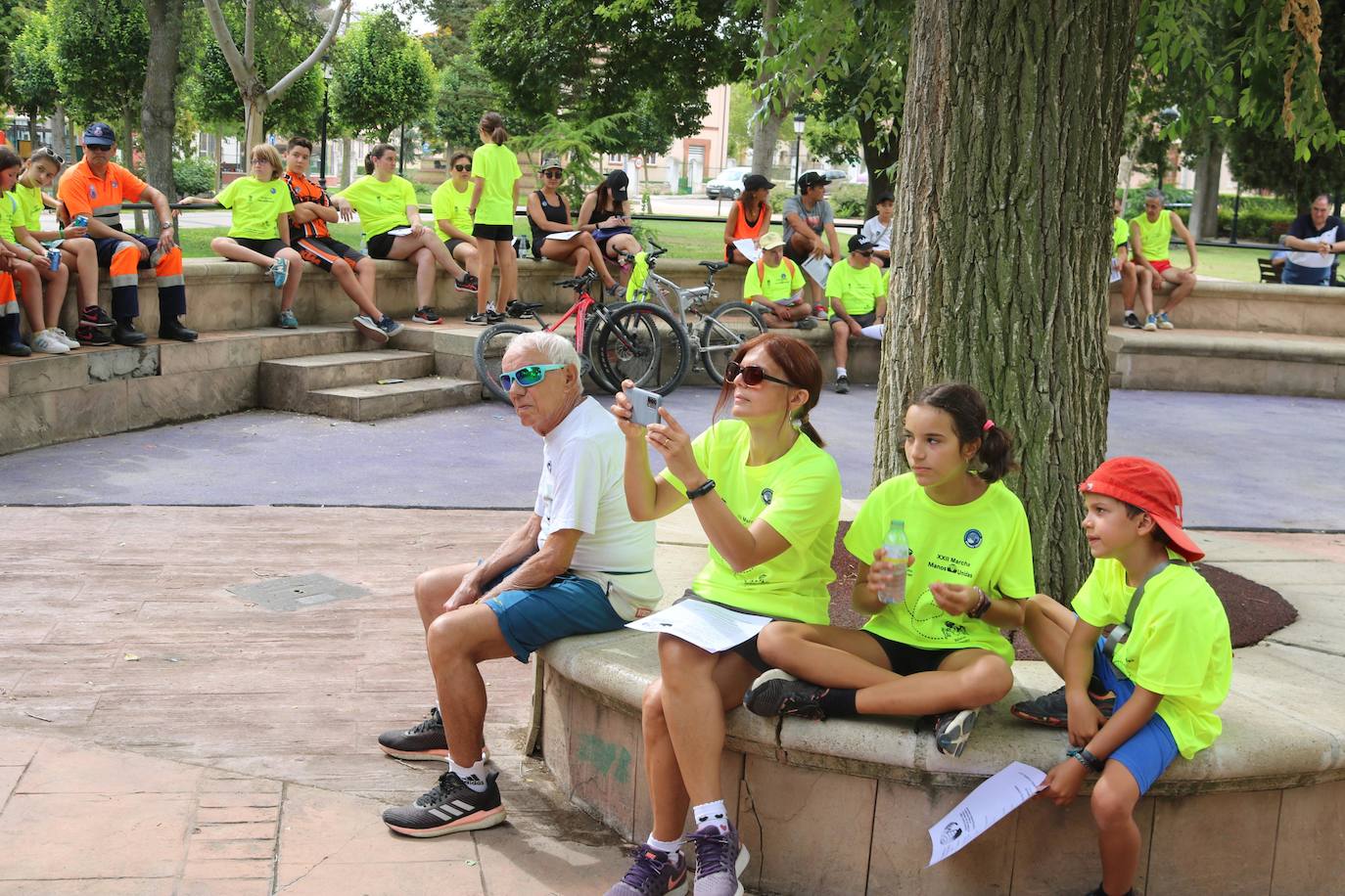 Fotos: Andarines del Cerrato en solidaridad con Uganda