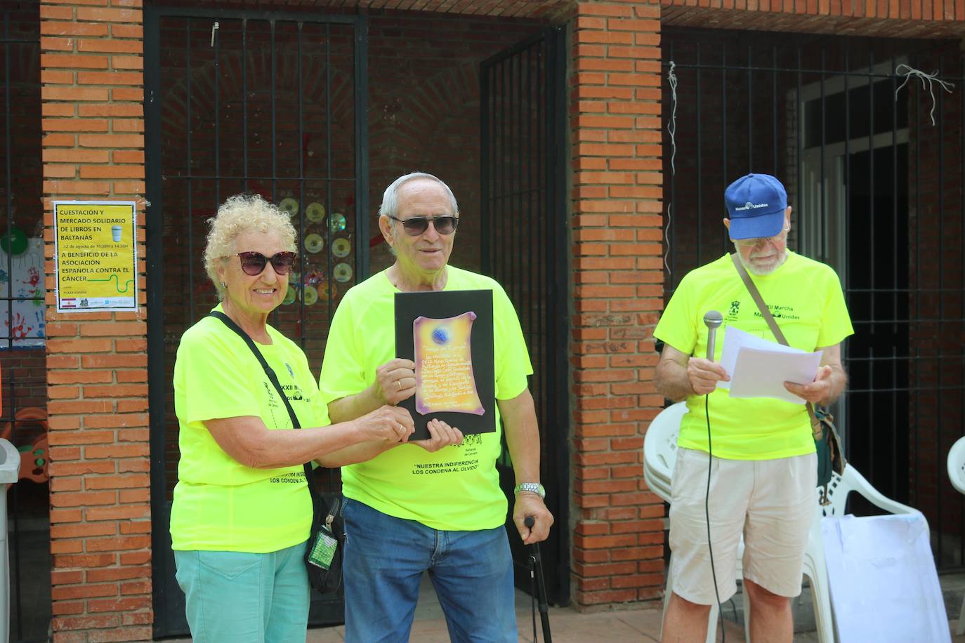 Fotos: Andarines del Cerrato en solidaridad con Uganda