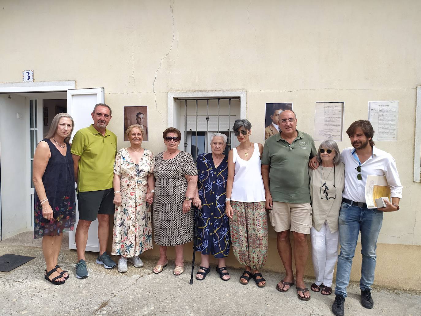 Fotos: El homenaje de Palazuelo de Vedija al vecino que murió en un campo de concentración nazi