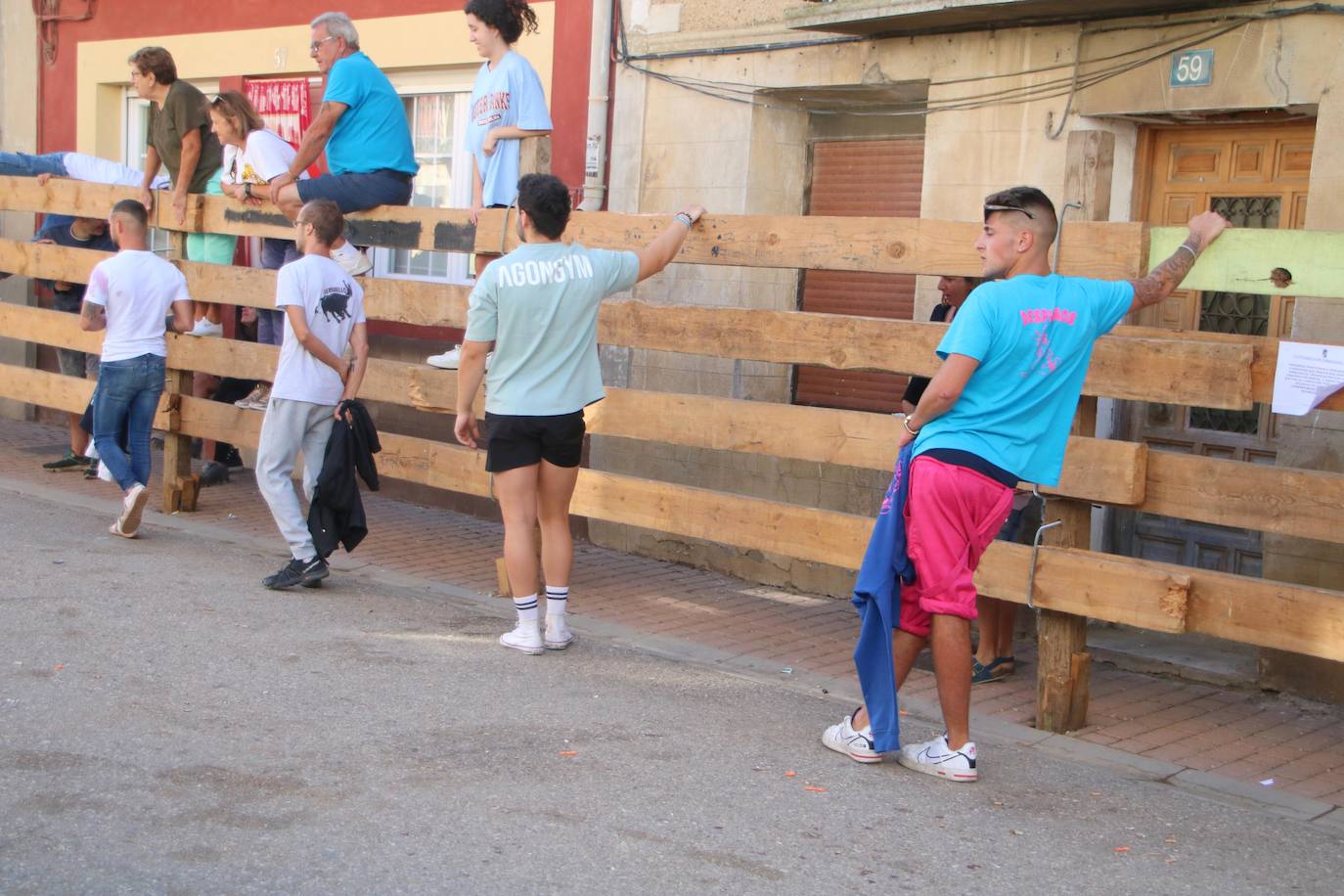 Fotos: Los primeros encierros en Palencia después de un parón de dos años