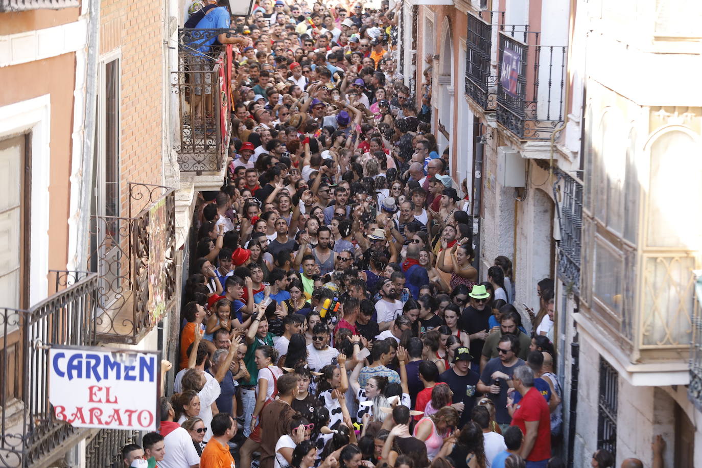 Fotos: Primer chúndara de las fiestas de Peñafiel después de dos años