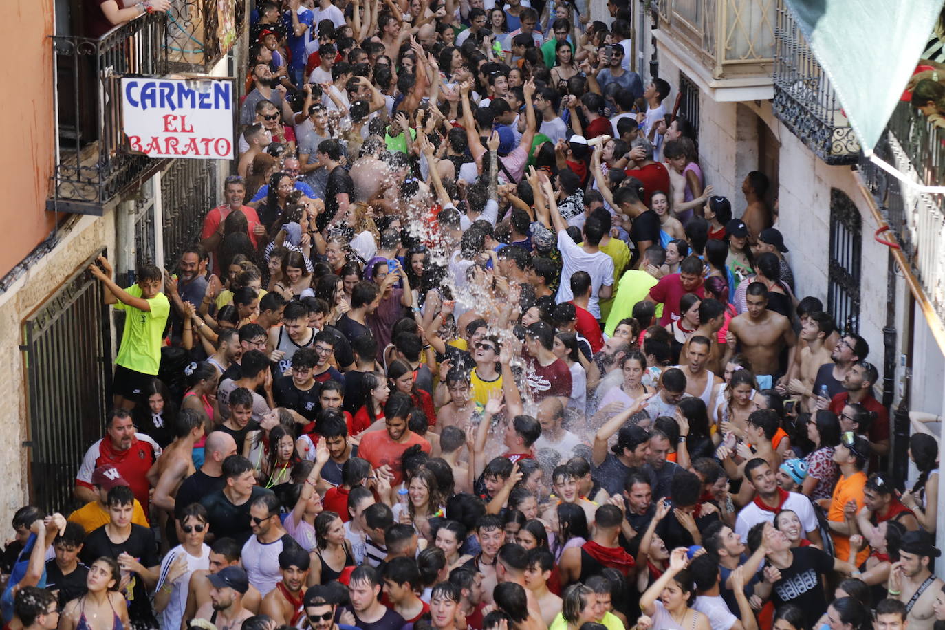 Fotos: Primer chúndara de las fiestas de Peñafiel después de dos años