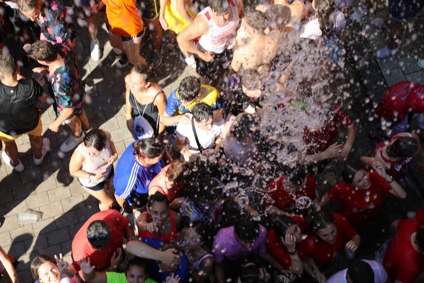 Fotos: Primer chúndara de las fiestas de Peñafiel después de dos años