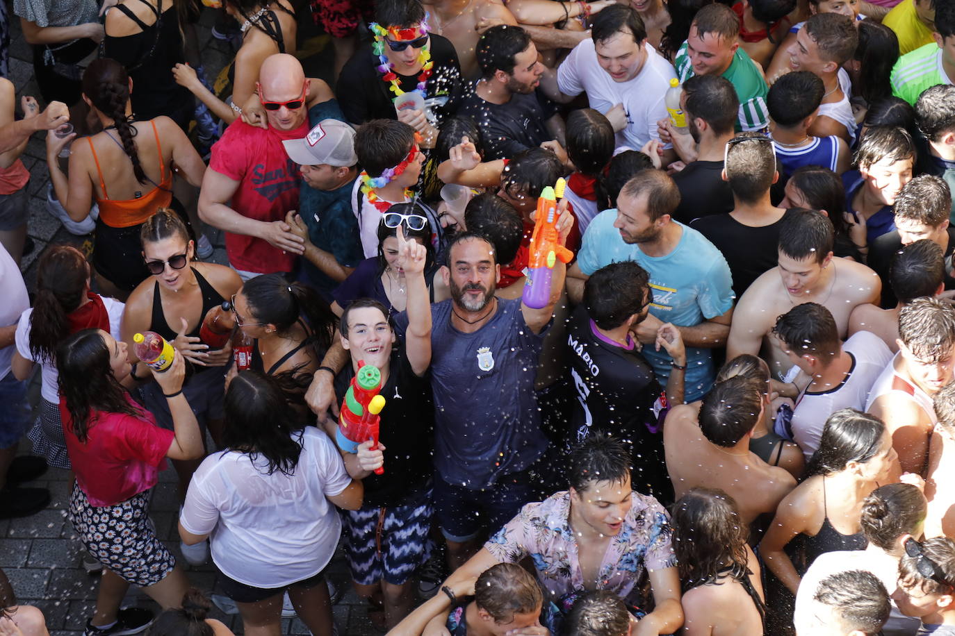 Fotos: Primer chúndara de las fiestas de Peñafiel después de dos años