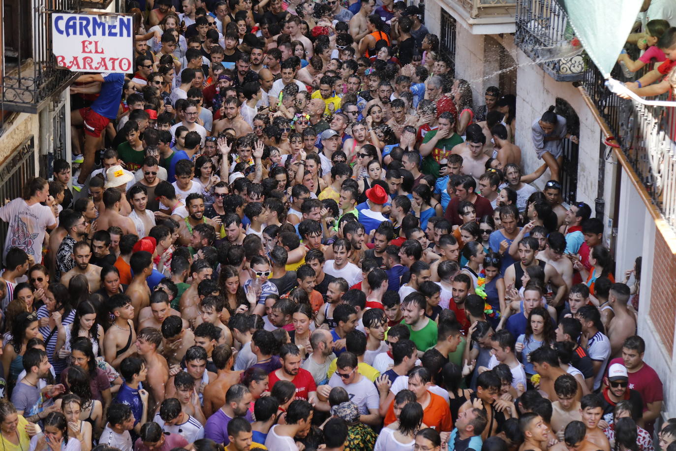 Fotos: Primer chúndara de las fiestas de Peñafiel después de dos años