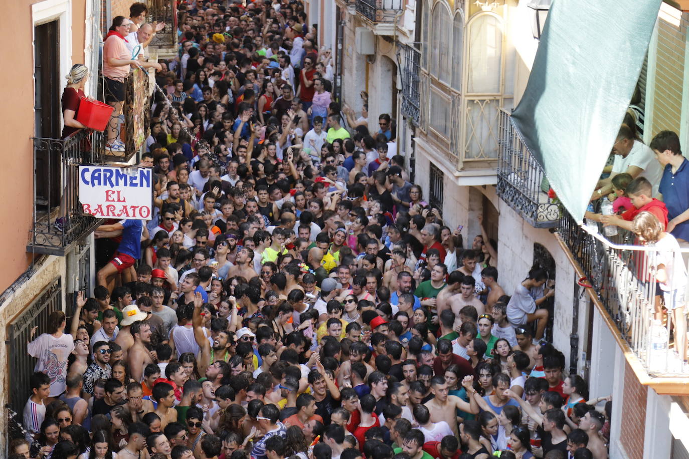 Fotos: Primer chúndara de las fiestas de Peñafiel después de dos años