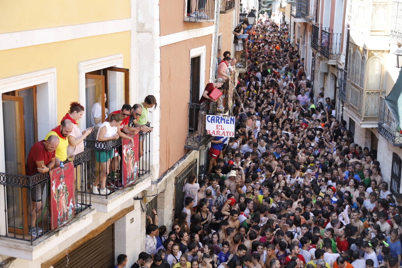 Fotos: Primer chúndara de las fiestas de Peñafiel después de dos años