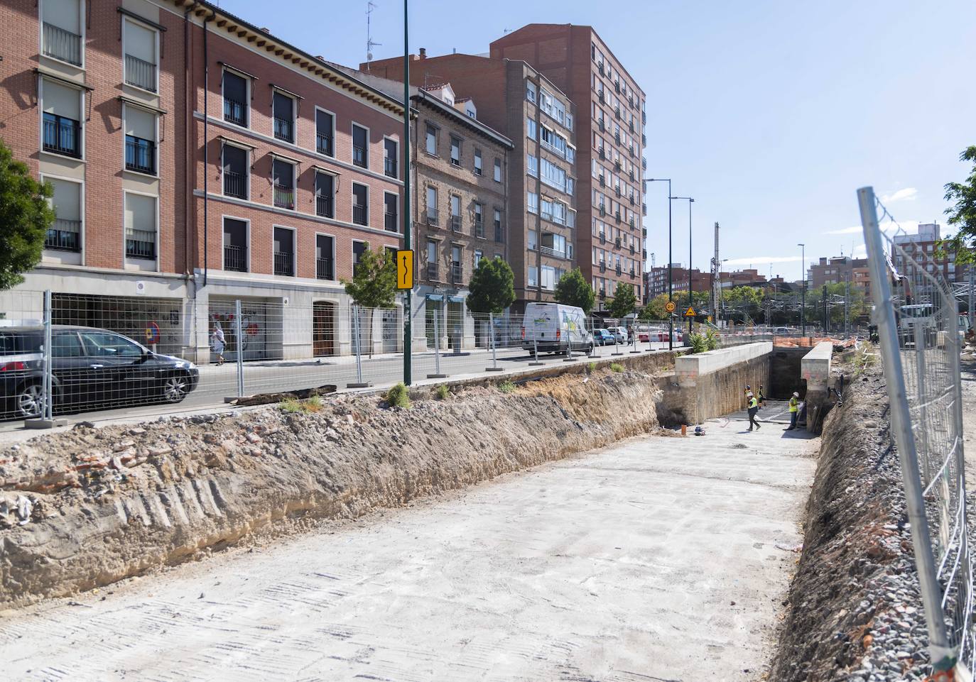 Fotos: Cinco meses para finalizar las obras en el túnel de Panaderos, Valladolid