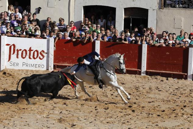 Fotos: La corrida de rejoneo de Peñafiel en imágenes