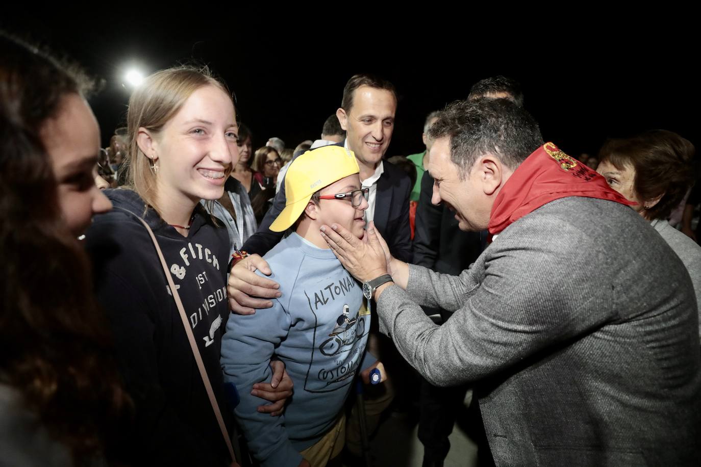 Pregón en Serrada a cargo de Eusebio Sacristán, este jueves.