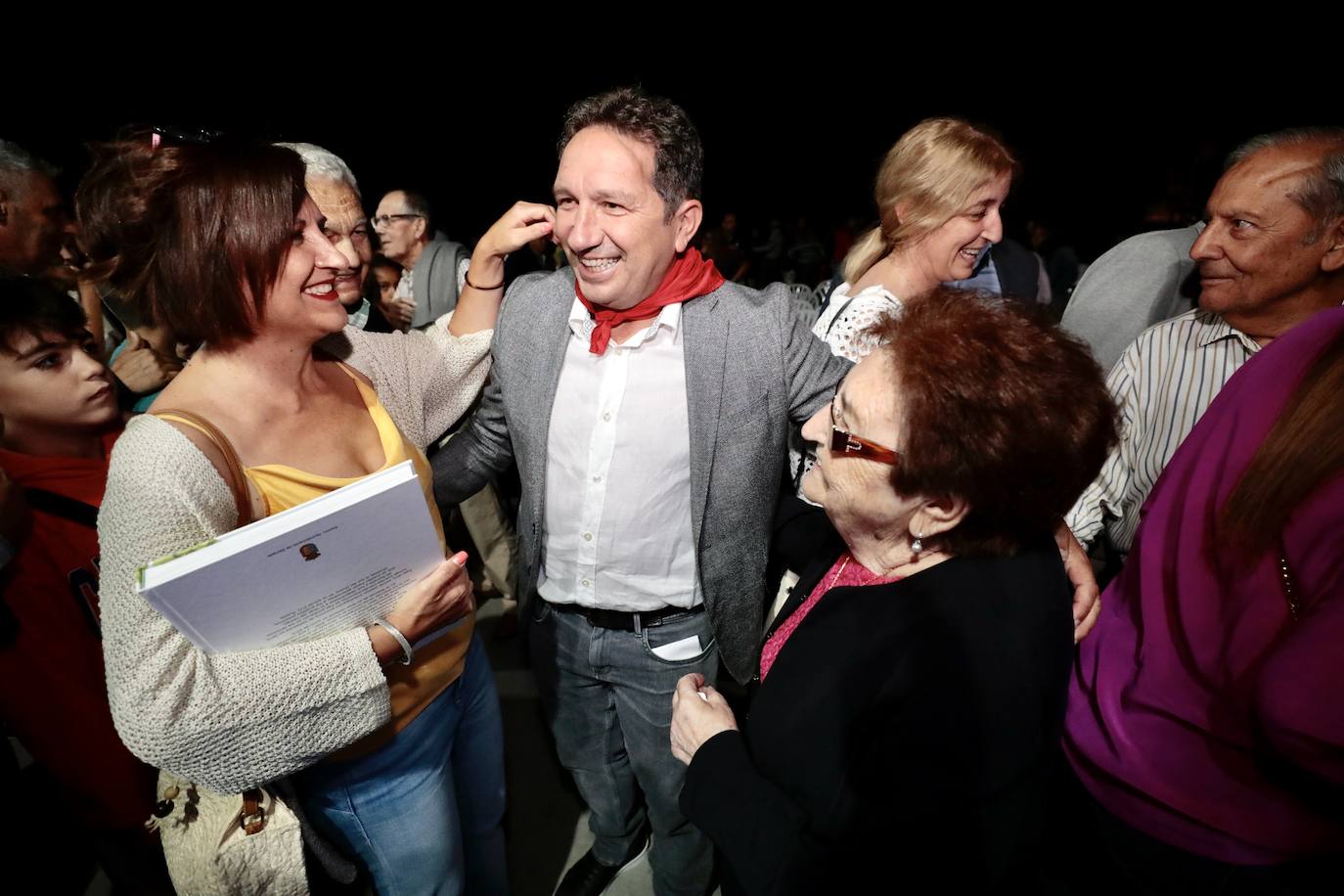 Pregón en Serrada a cargo de Eusebio Sacristán, este jueves.