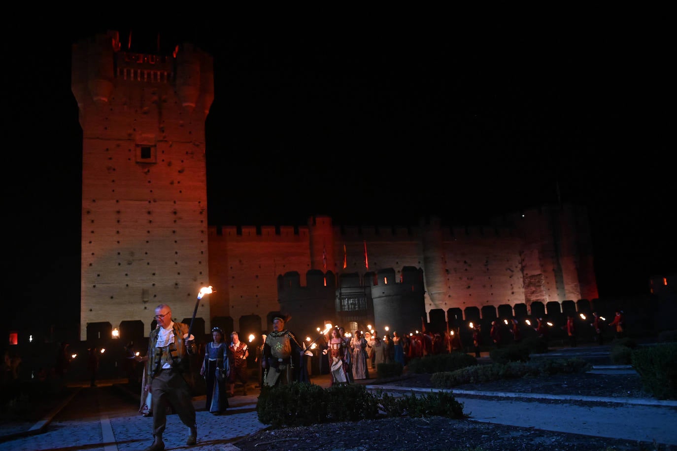 Fotos: Recreación histórica de la quema de Medina del Campo (2 de 2)