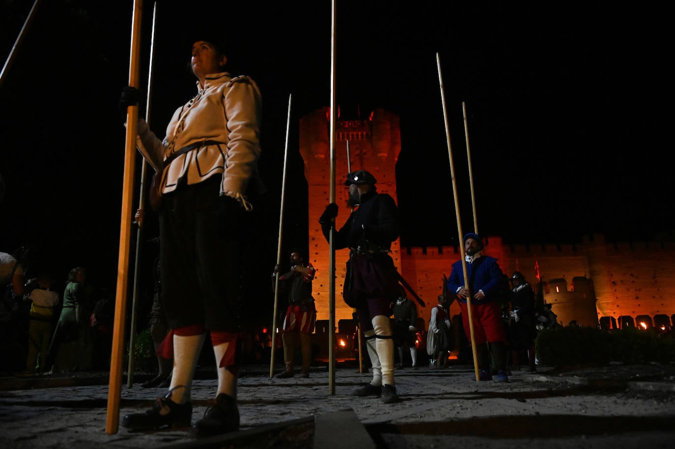 Fotos: Recreación histórica de la quema de Medina del Campo (2 de 2)