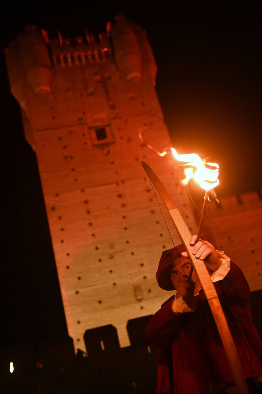 Fotos: Recreación histórica de la quema de Medina del Campo (2 de 2)