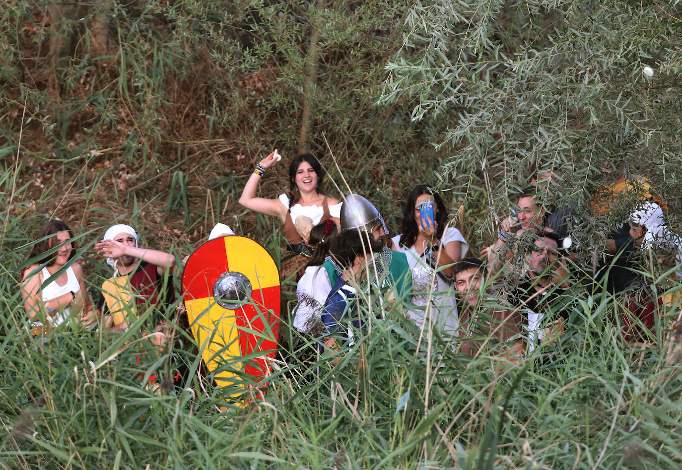 Fotos: Batalla nabal en Monzón de Campos