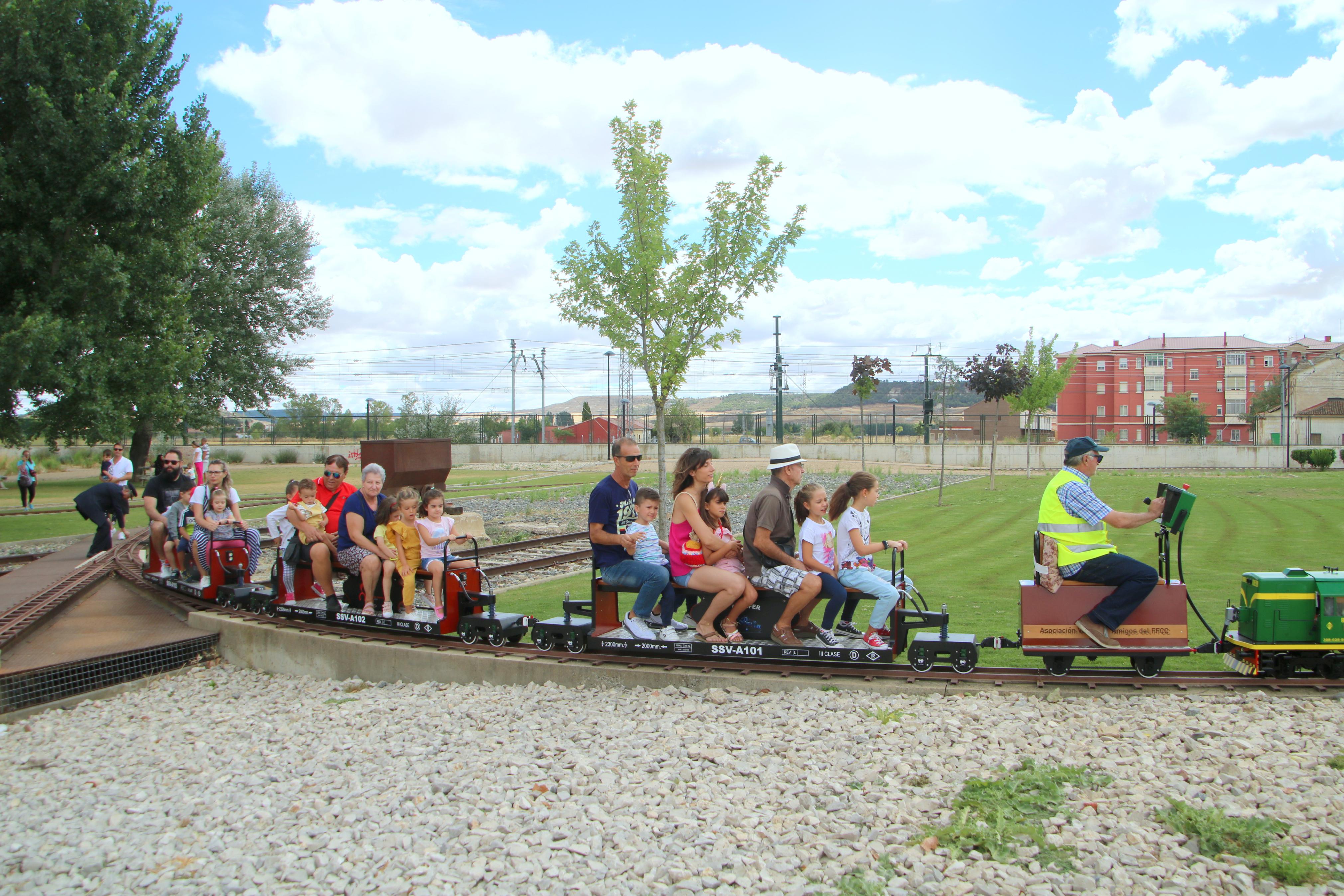 Venta de Baños ha disfrutado de varios actos ferroviarios durante las Fiestas de Santa Rosa de Lima