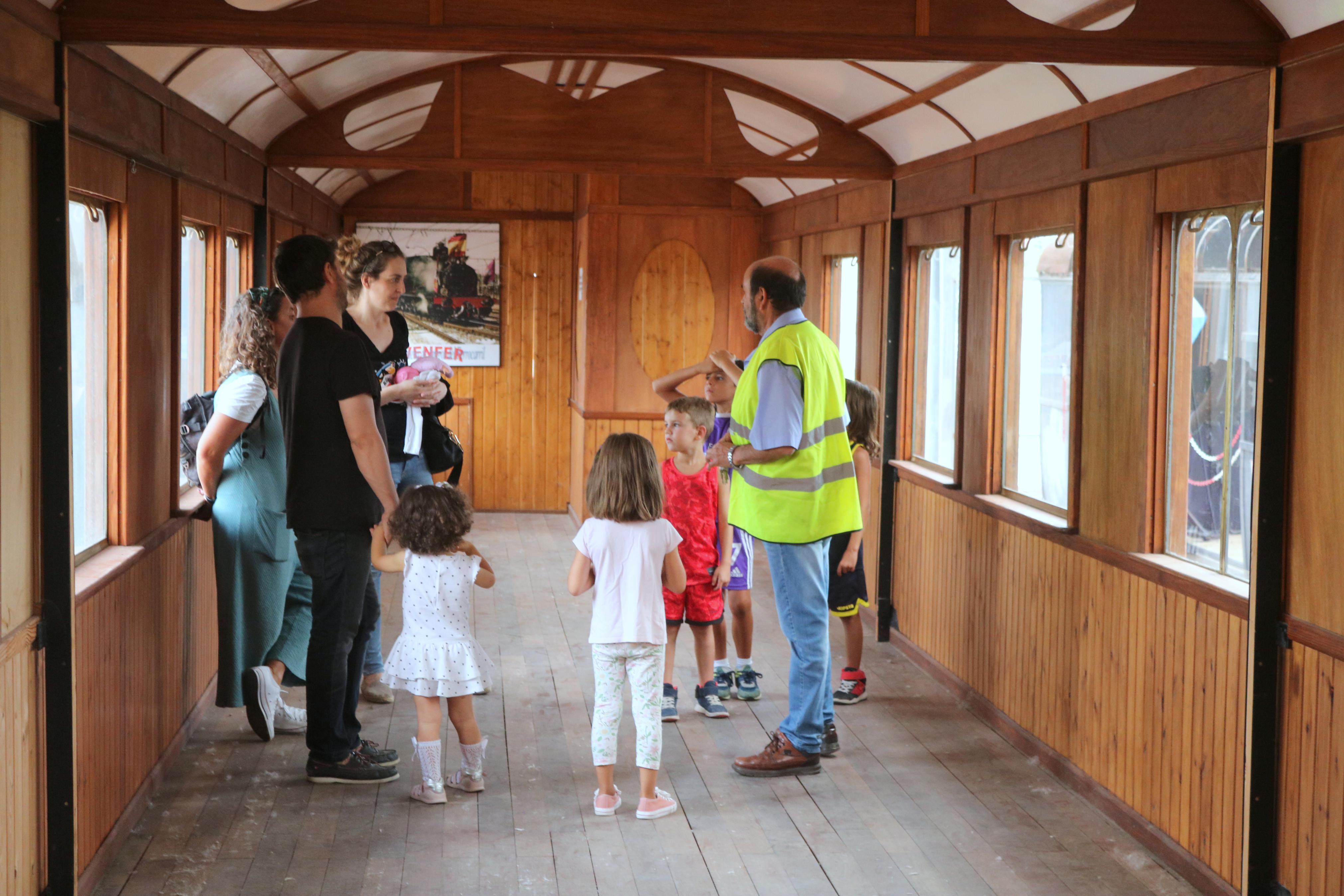 Venta de Baños ha disfrutado de varios actos ferroviarios durante las Fiestas de Santa Rosa de Lima