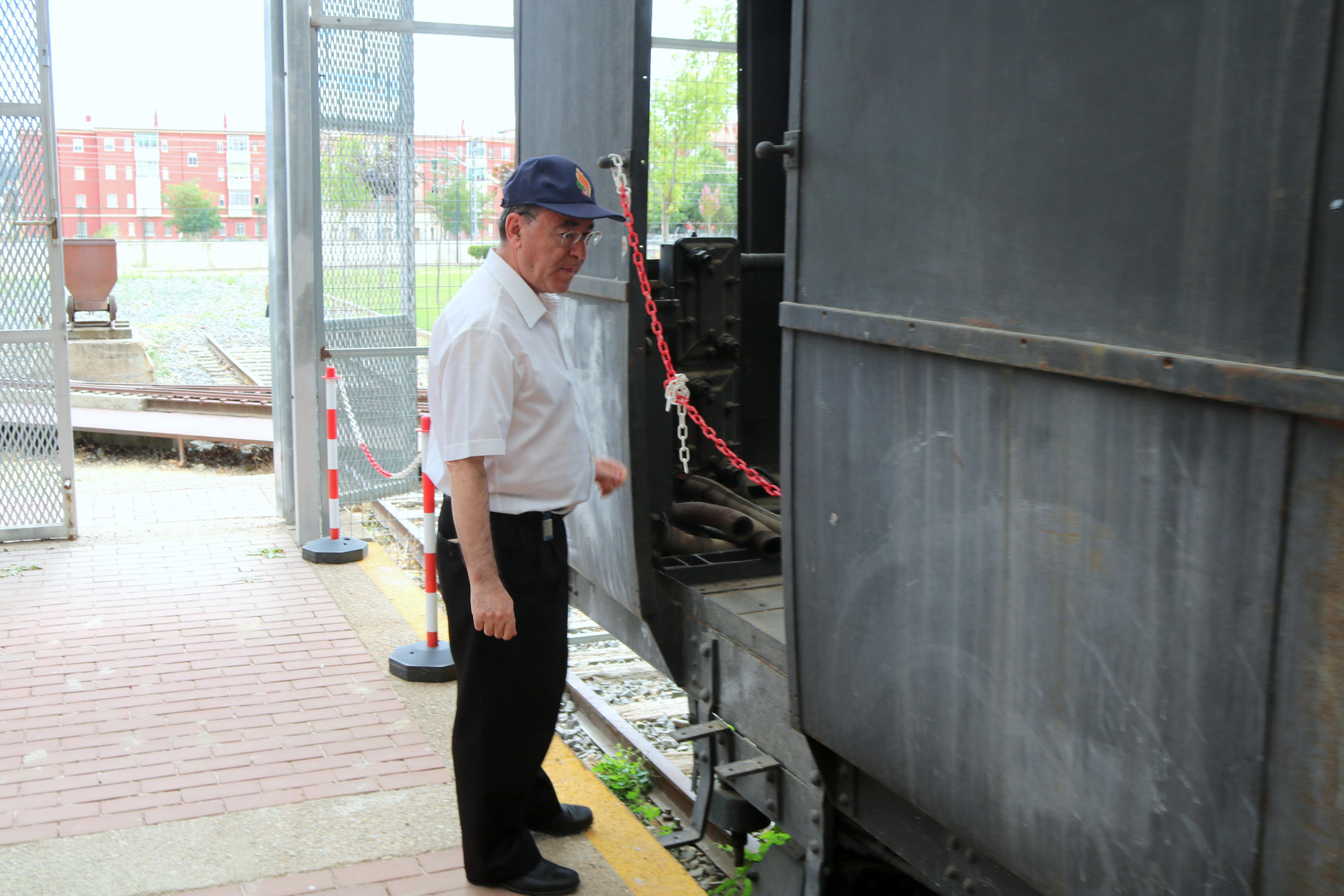 Venta de Baños ha disfrutado de varios actos ferroviarios durante las Fiestas de Santa Rosa de Lima