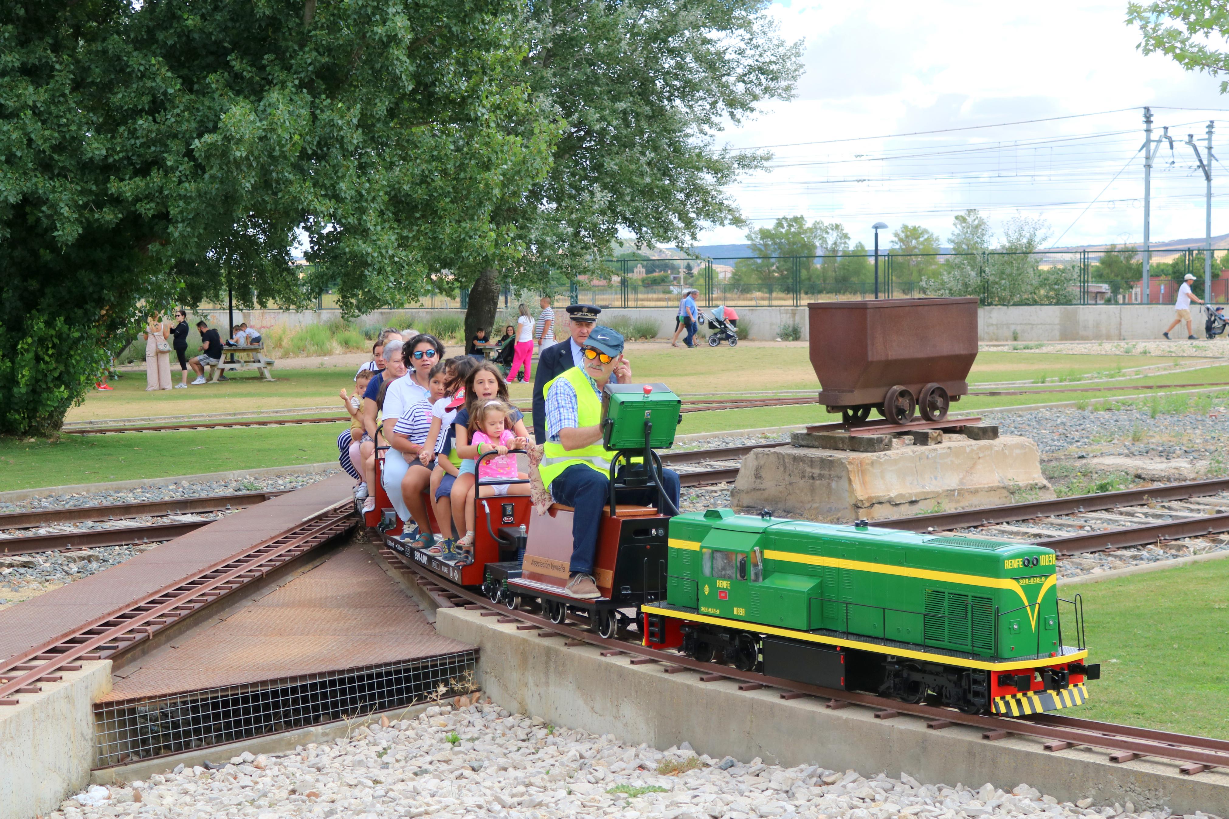 Venta de Baños ha disfrutado de varios actos ferroviarios durante las Fiestas de Santa Rosa de Lima