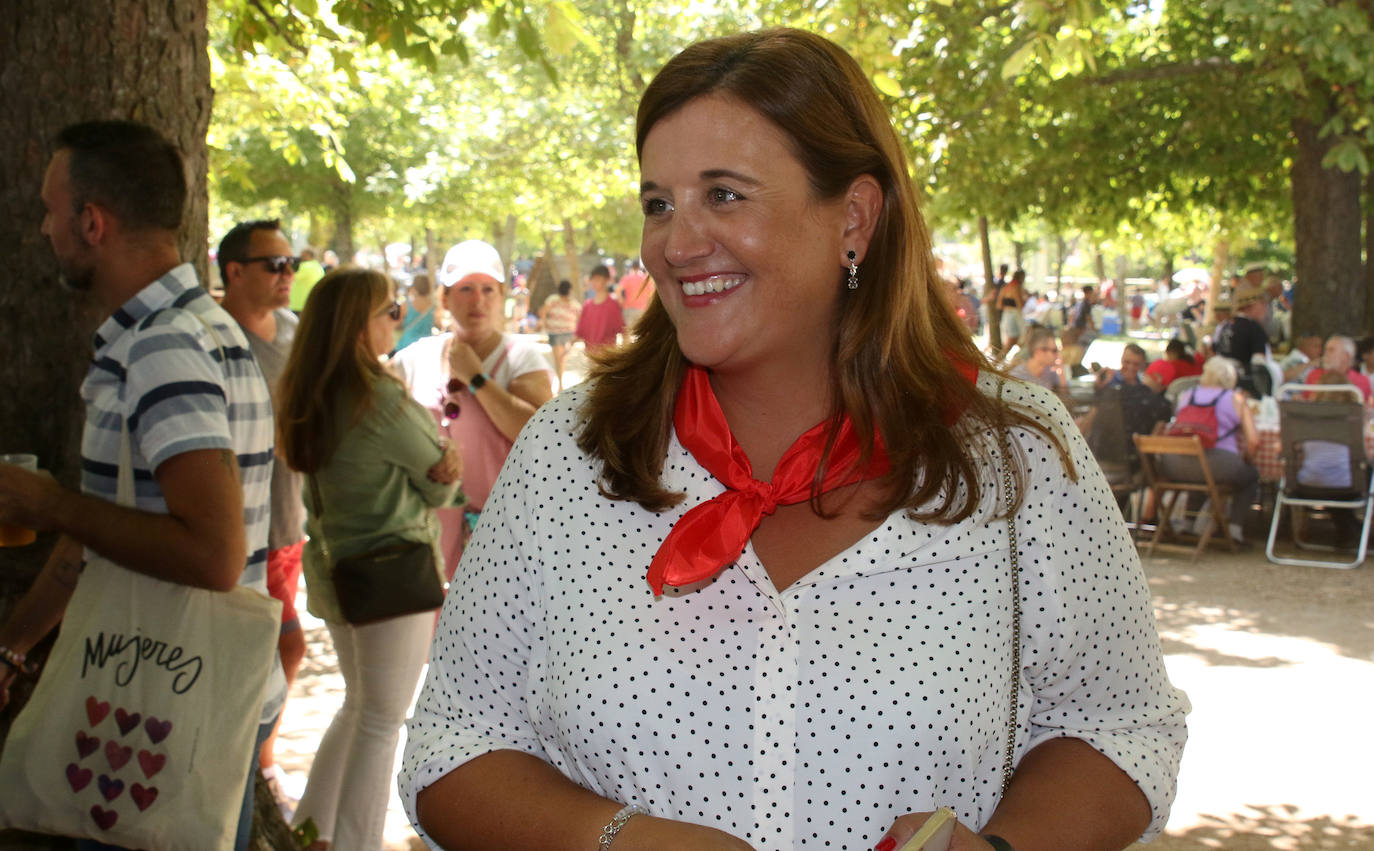 Tradicional judiada en las fiestas de La Granja de San Ildefonso. 