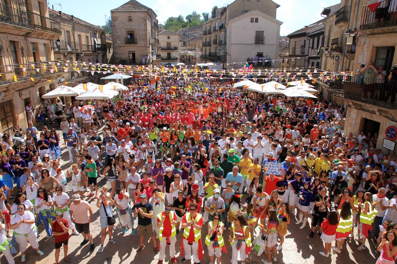 Inicio de las fiestas de Sepúlveda.