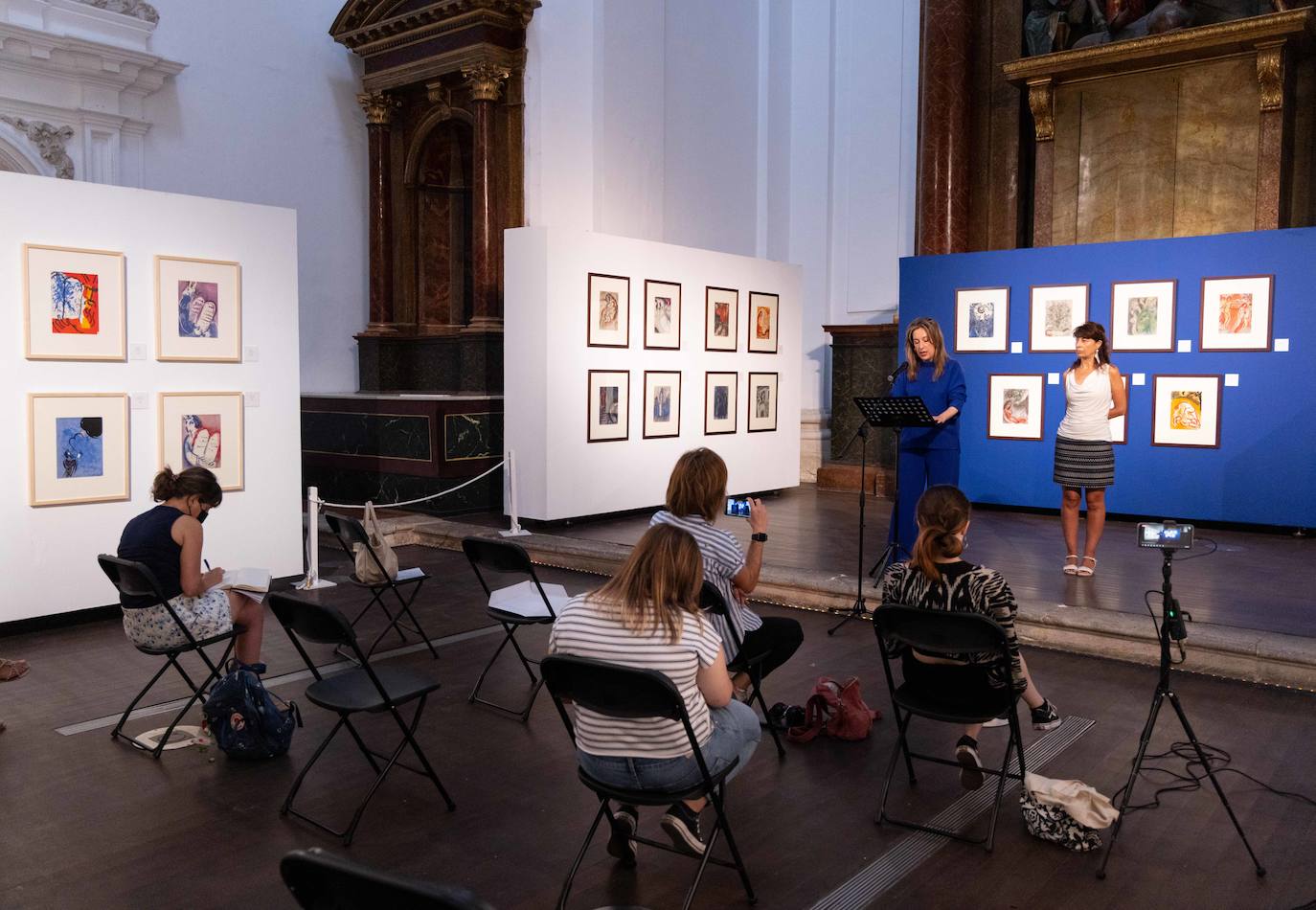 Fotos: Exposición &#039;Los estados del alma&#039; de Chagall en la Sala de las Francesas de Valladolid