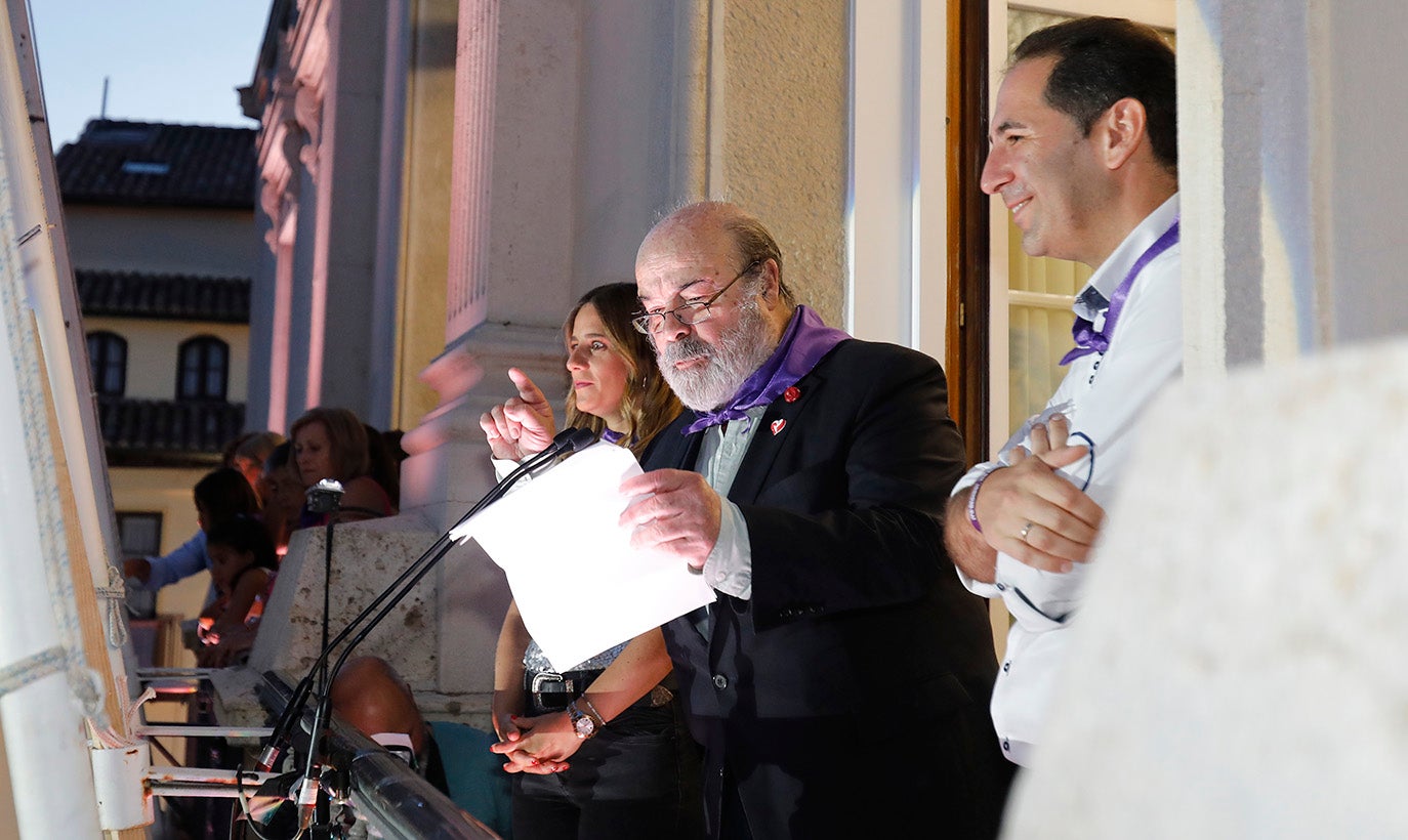 Antonio Resines pregona las fiestas de Palencia