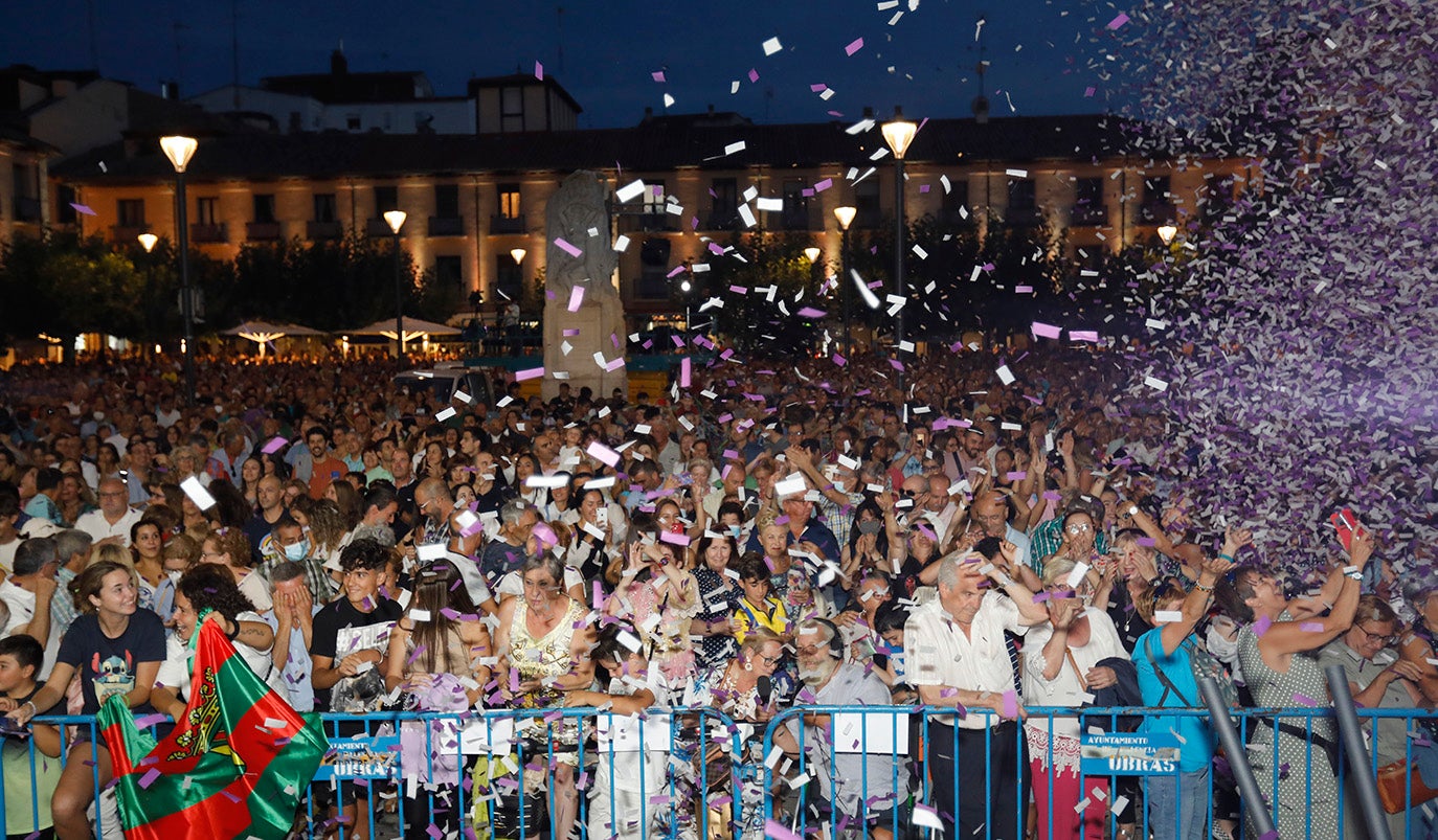 Antonio Resines pregona las fiestas de Palencia