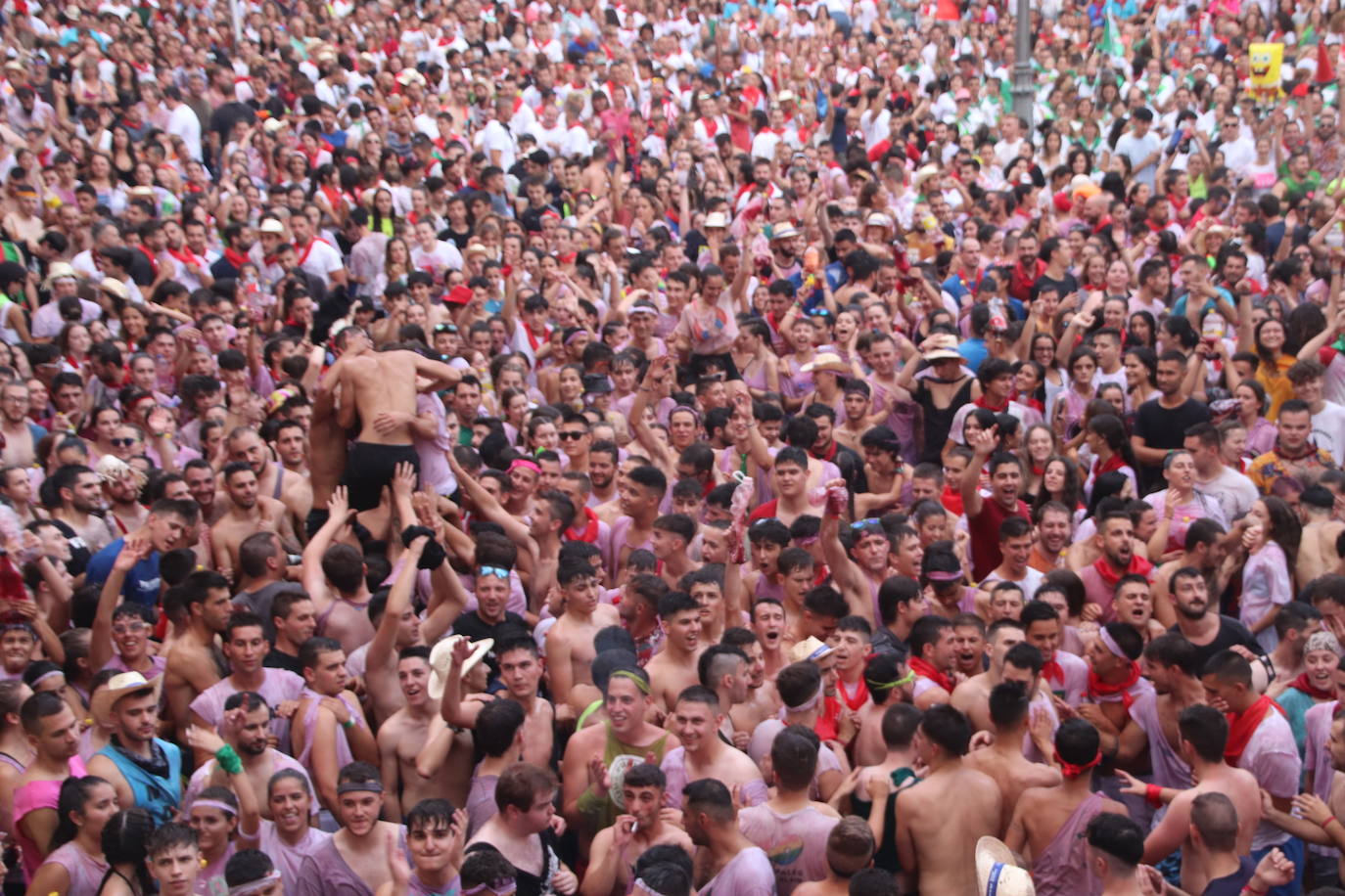 Comienzo de las fiestas de Cuéllar.