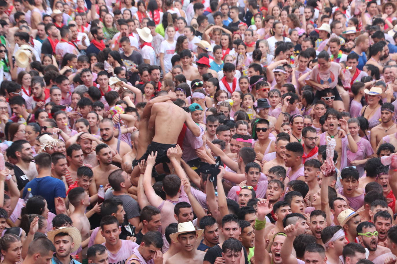 Comienzo de las fiestas de Cuéllar.