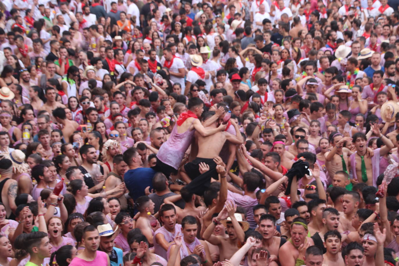 Comienzo de las fiestas de Cuéllar.