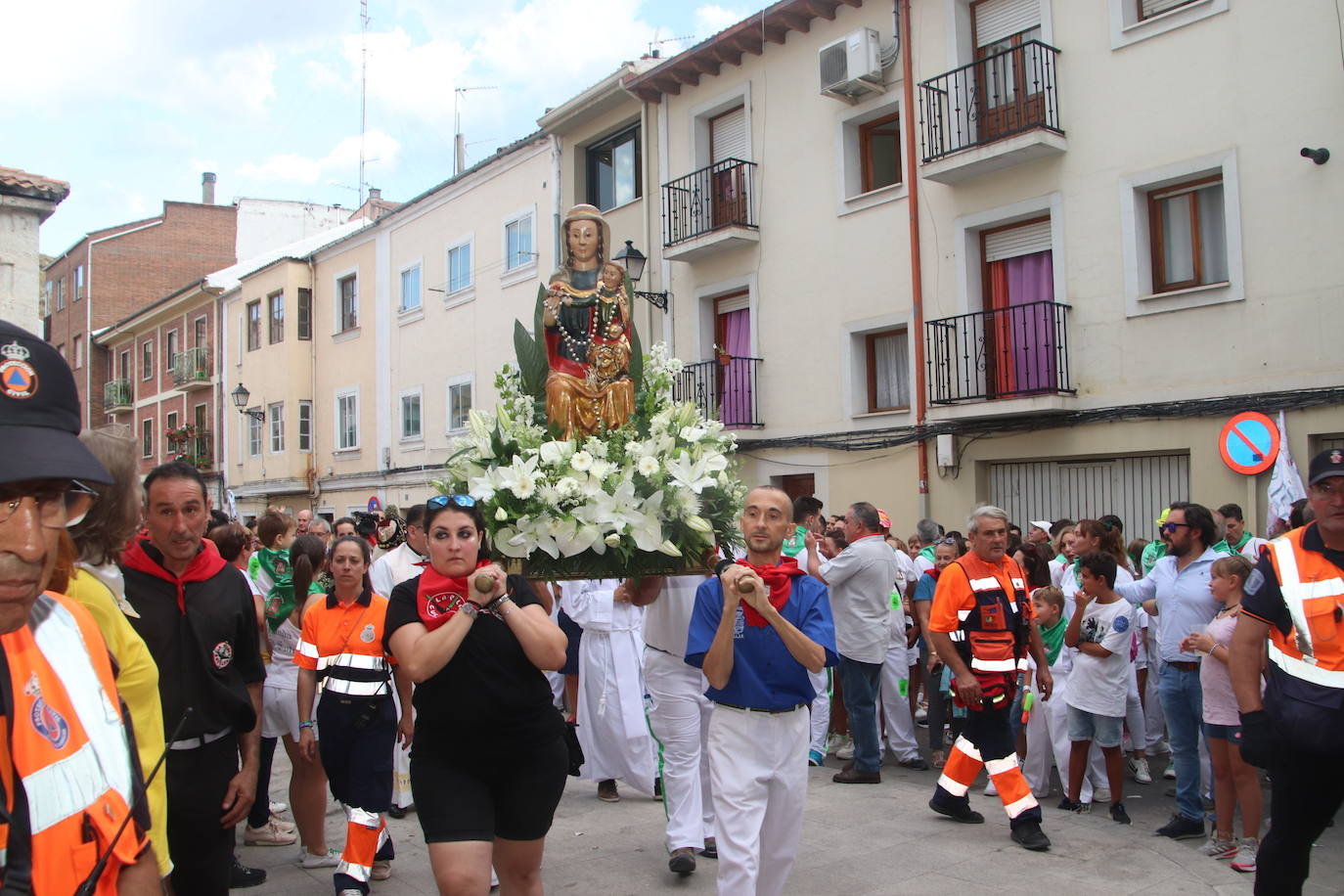 Comienzo de las fiestas de Cuéllar.