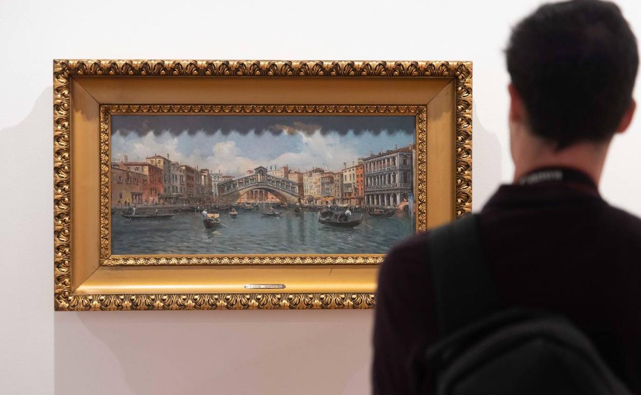 'Venecia. Puente de Rialto', de Antonio Reyna. 