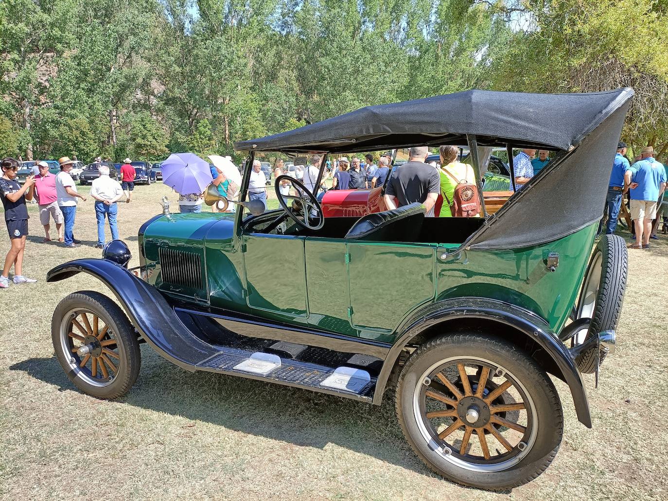 Fotos: Los coches clásicos invaden Alar del Rey