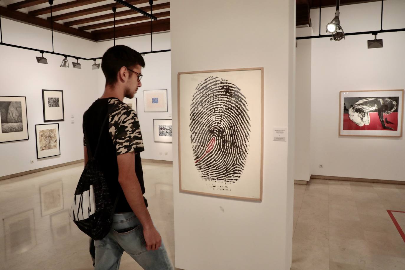 Fotos: La VIII Bienal Internacional de Grabado Aguafuerte expuesta en Pimentel