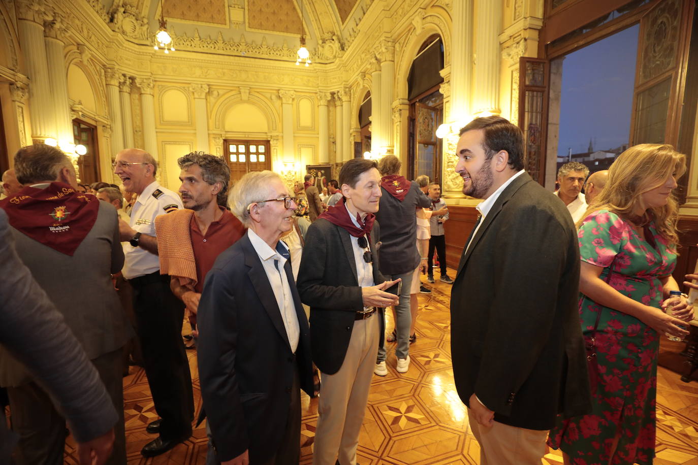 Fotos: Cóctel en el Ayuntamiento de Valladolid tras el pregón