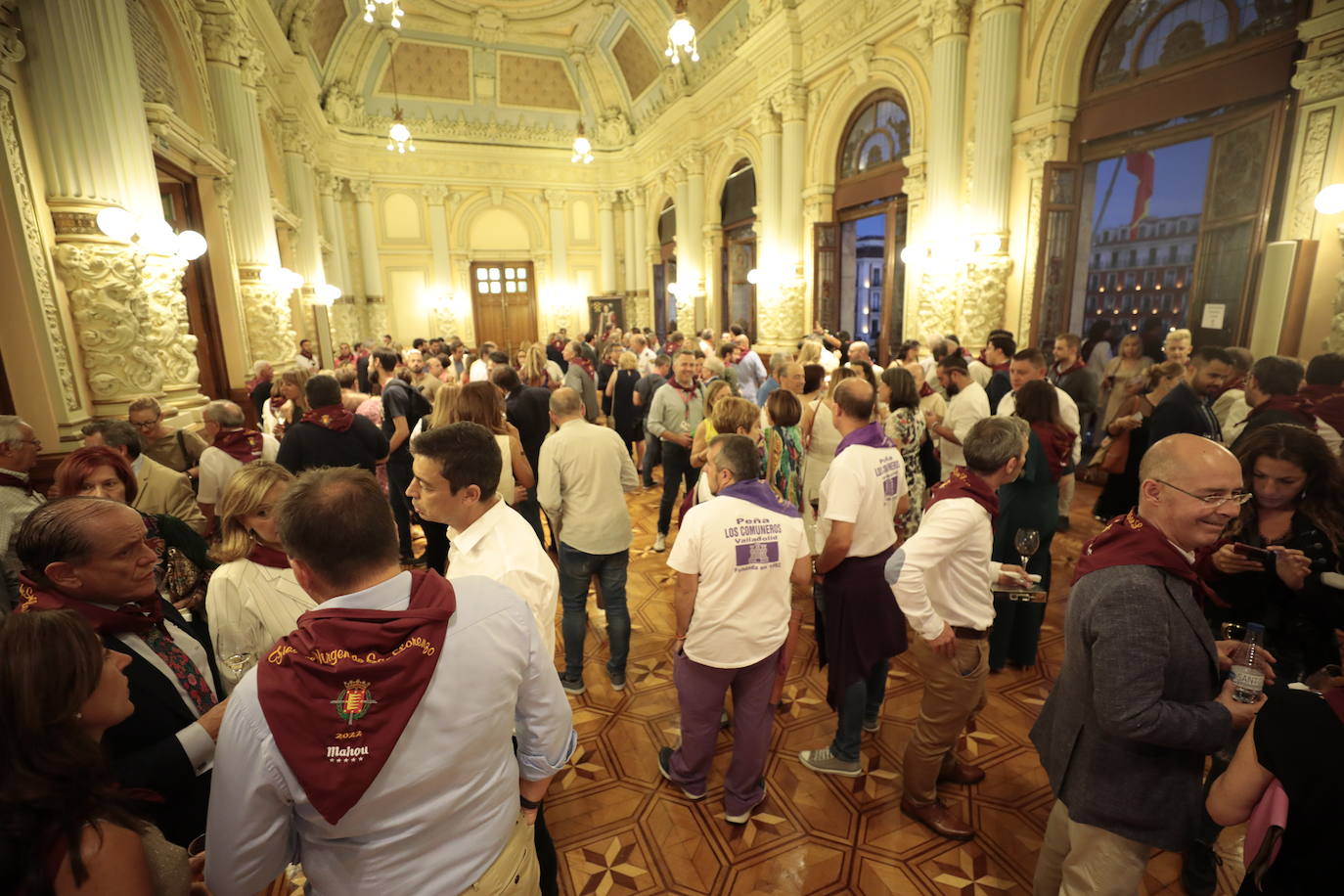 Fotos: Cóctel en el Ayuntamiento de Valladolid tras el pregón