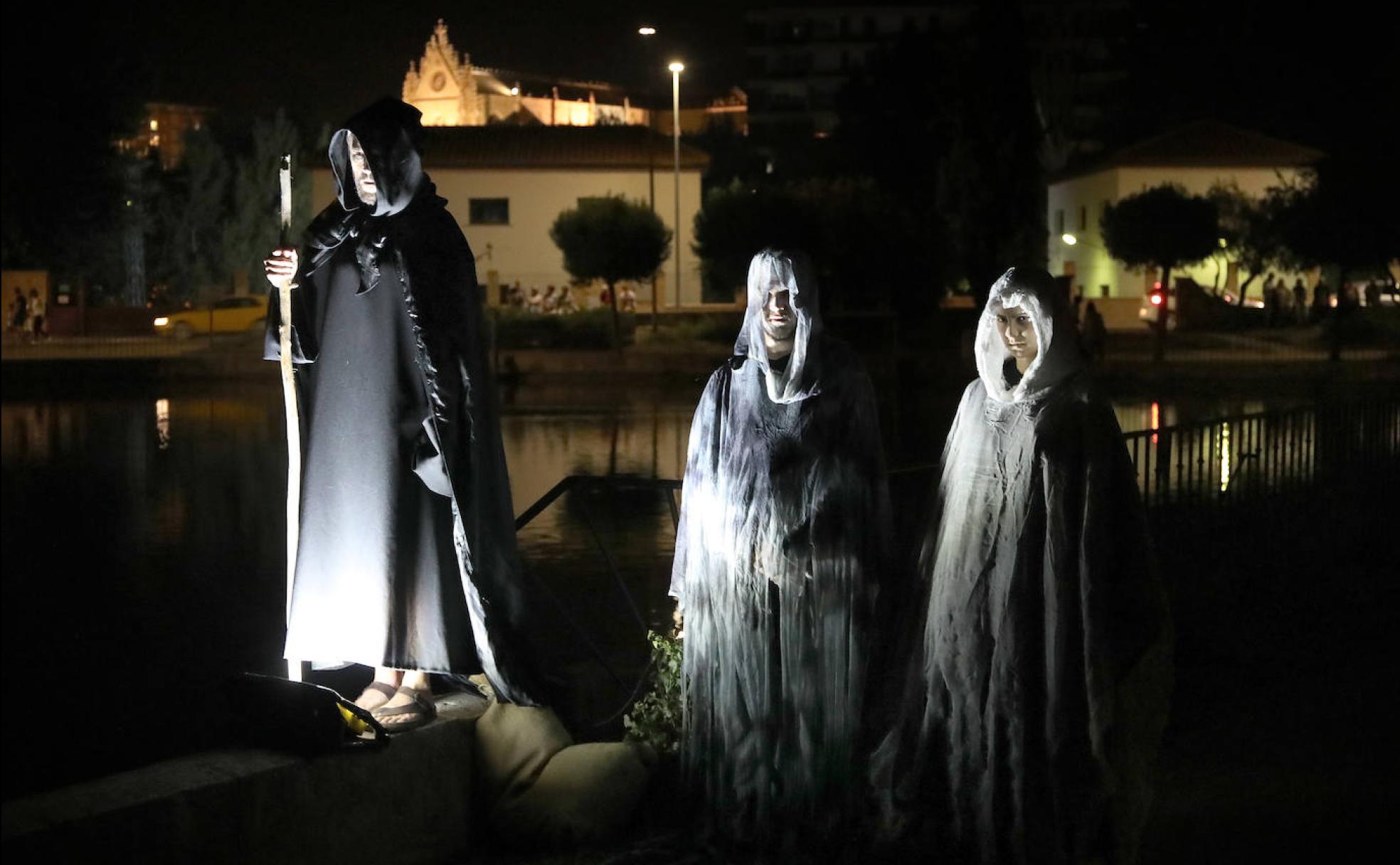 'Sombras del agua', en la Dársena del Canal.