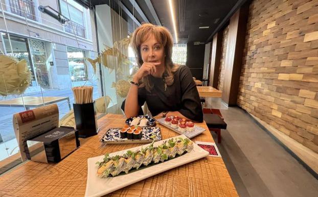 La chef Mariola López muestra el mejor sushi de su carta, con recetas tradicionales niponas