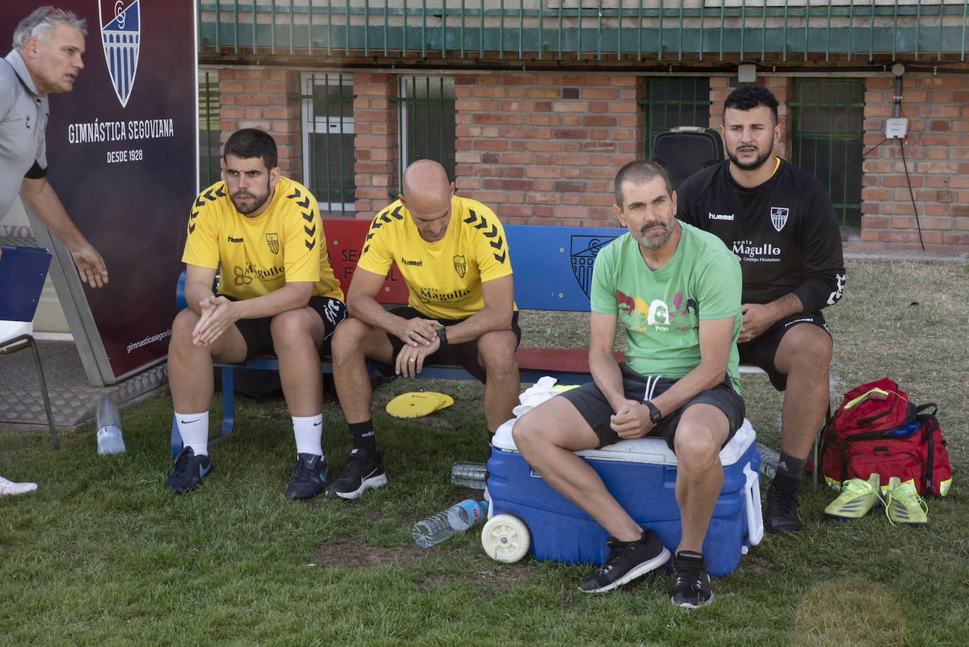 Partido entre la Segoviana y el Atlético de Madrid B.