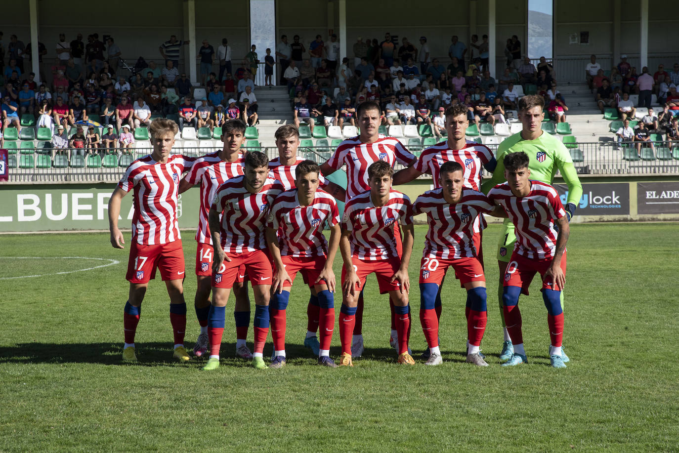 Partido entre la Segoviana y el Atlético de Madrid B.