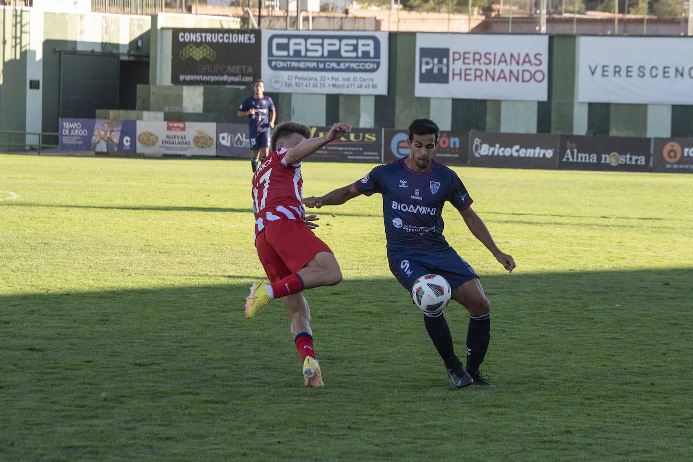 Partido entre la Segoviana y el Atlético de Madrid B.