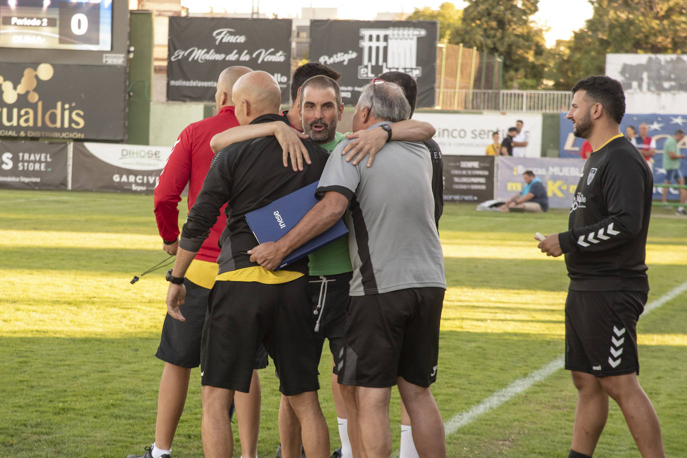 Partido entre la Segoviana y el Atlético de Madrid B.